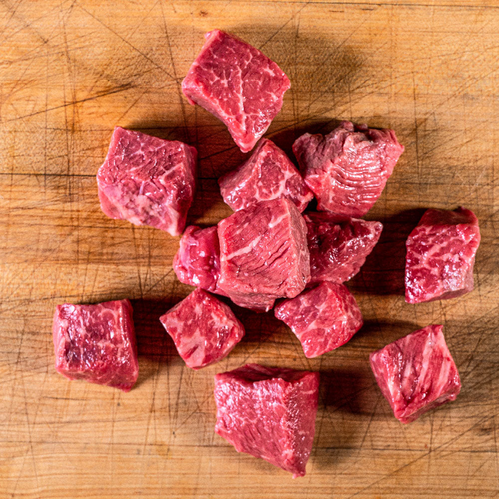 Beep Cubes Dry-Aged Beef Cubes | Roseda Farm, Monkton, MD – Roseda.com