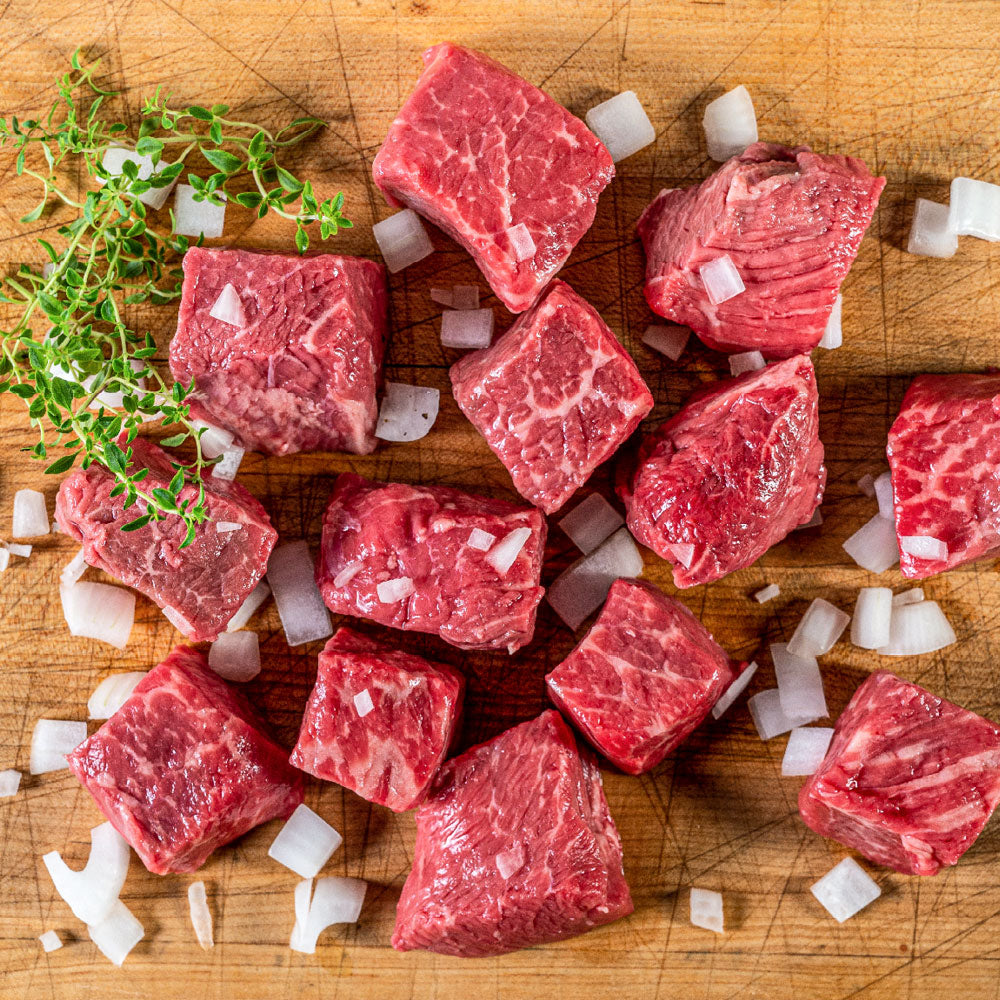 Beep Cubes Dry-Aged Beef Cubes | Roseda Farm, Monkton, MD – Roseda.com